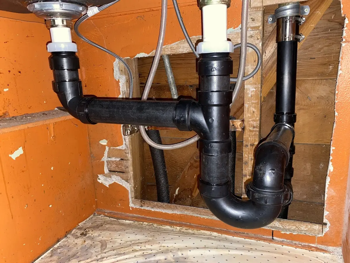 Professional Pipe Bursting equipment and tools on the job in Jamestown