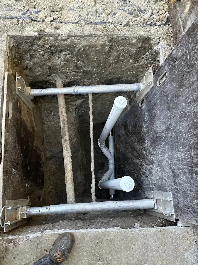 Experienced plumber completing Gas Line Repair work in Jamestown